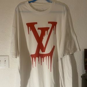 Louis Vuitton graphic T shirt